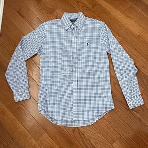 RALPH LAUREN Mens Long Sleeve Button Up Shirt